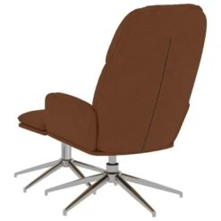 VidaXL Relaxstoel Met Voetenbank Kunstsuède Bruin -Relax Verkoop d4619df8d3b3495cb987b1c68ebc6809