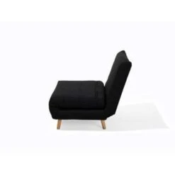 Beliani Slaapbank - SETTEN Zwart Polyester -Relax Verkoop d4cb48caee484d0caa7efcc731137a76