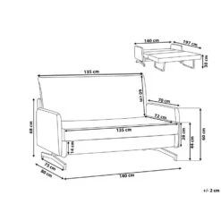 Beliani Tweezitsbank - BELFAST Grijs Polyester 7 Beliani Tweezitsbank - BELFAST Grijs Polyester -Relax Verkoop da5aa3f0e59240db92fcba918117978e