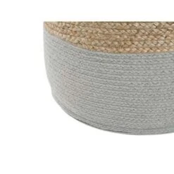 Beliani Poef DALAMA - Beige Katoen, Jute -Relax Verkoop e16b030ef0b9493c82586df7642db68a
