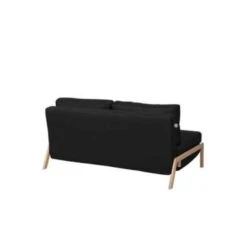 Beliani Tweezitsbank - EDLAND Zwart Polyester -Relax Verkoop e596add7cedf435fa470e680607c706c