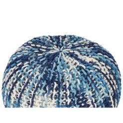 Beliani Poef CONRAD - Wit Katoen -Relax Verkoop e82bdea2964a492093a48f001b440d2b