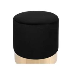 Beliani Poef SOPHIA - Zwart Fluweel -Relax Verkoop ec6aebf036dd4acab464dc1479413a33