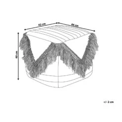 Beliani Poef KOCHI - Roze Katoen, Polyester -Relax Verkoop f088cfec697f48798f468412d06d4626