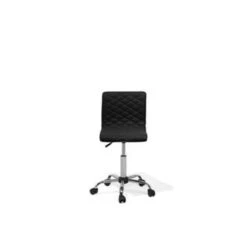 Beliani Bureaustoel ORLANDO - Zwart Polyester -Relax Verkoop f29c8d3fbca34b2d802b0fc6260011c2