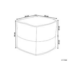 Beliani Poef KIRAMA - Beige Katoen, Jute 6 Beliani Poef KIRAMA - Beige Katoen, Jute -Relax Verkoop fa09f75cab2f457298d92dd1a780d4fe