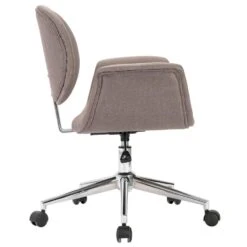 VidaXL Eetkamerstoel Draaibaar Stof Taupe -Relax Verkoop fbc8acec5ac9417383e3206433a7956a