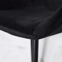 Giga Meubel Barkruk Velvet Zwart - 46x50x102cm - Barkruk Amira -Relax Verkoop fd0e966afedb49c29b5648be35856142