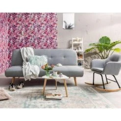 Schommelstoel Anada - Stof - Lichtgrijs -Relax Verkoop sf 81004352 9052